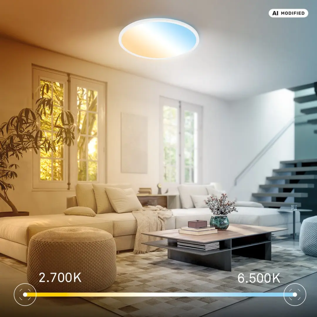 Briloner Happy LED Plafondlamp - Ø42cm - afbeelding 3 van 6