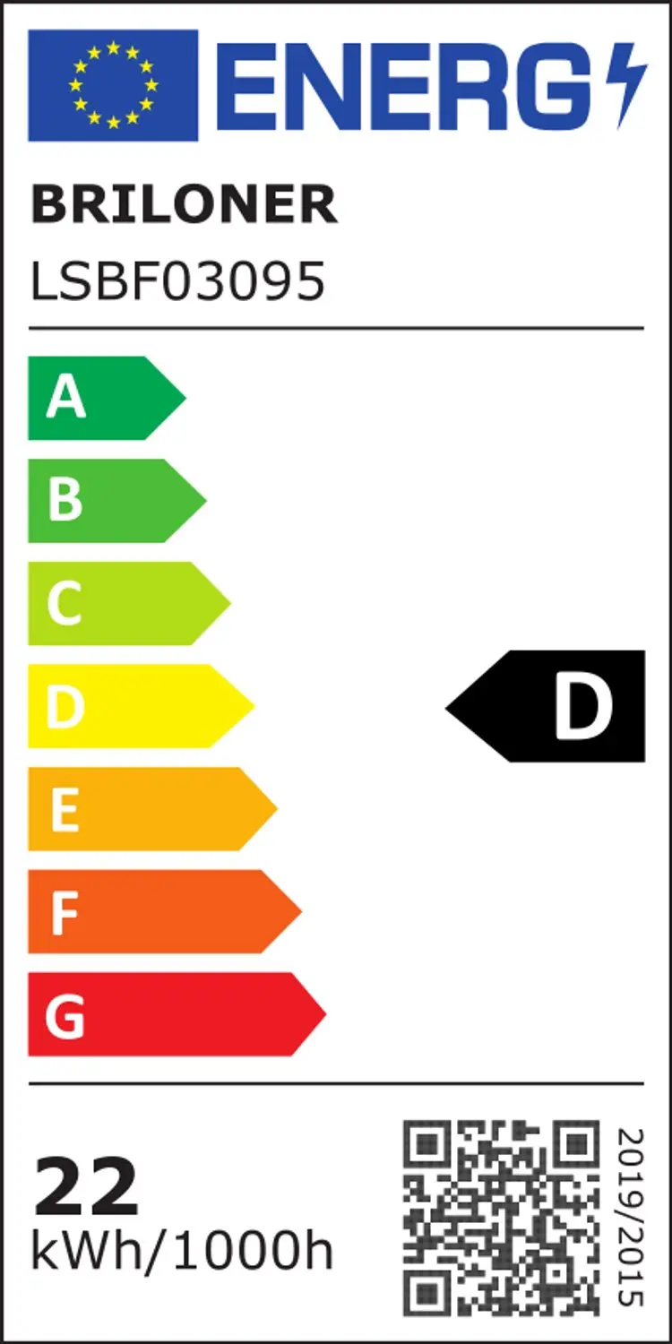 Briloner Happy LED Plafondlamp - Ø42cm - afbeelding 2 van 6