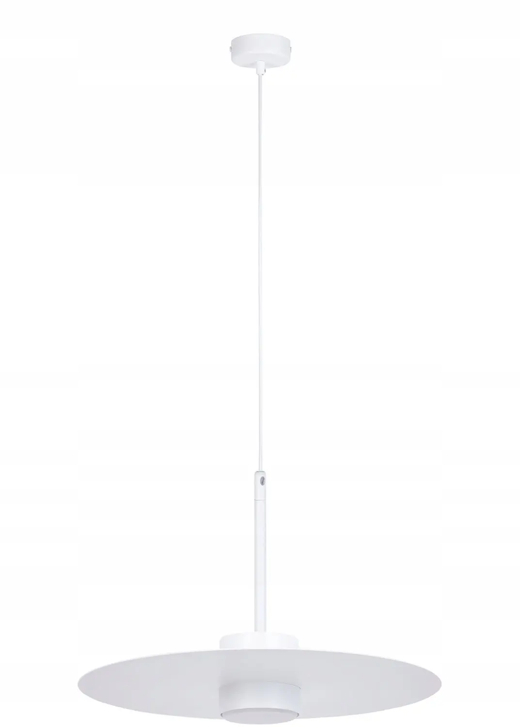 Charlie L Hanglamp Staal Wit 35cm