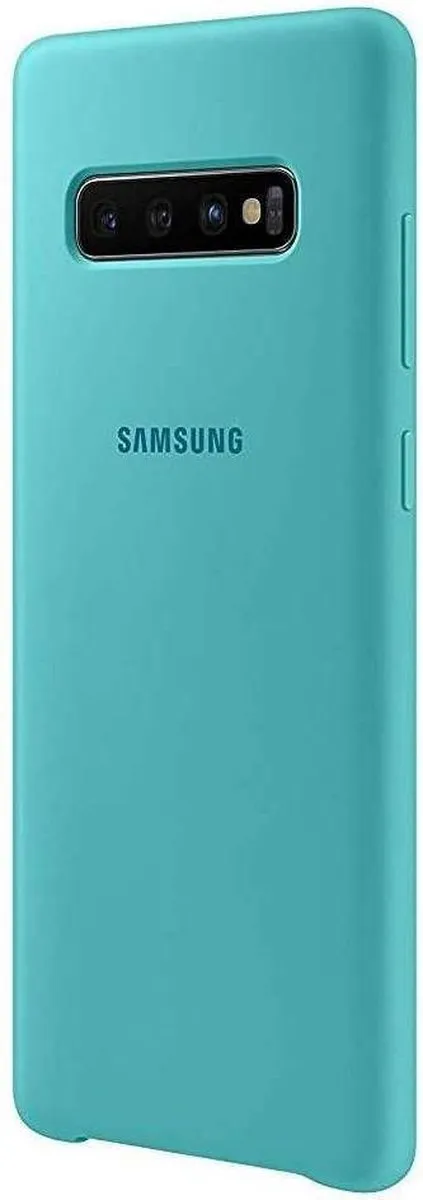 Samsung Silicone Cover Galaxy S10+ - Groen