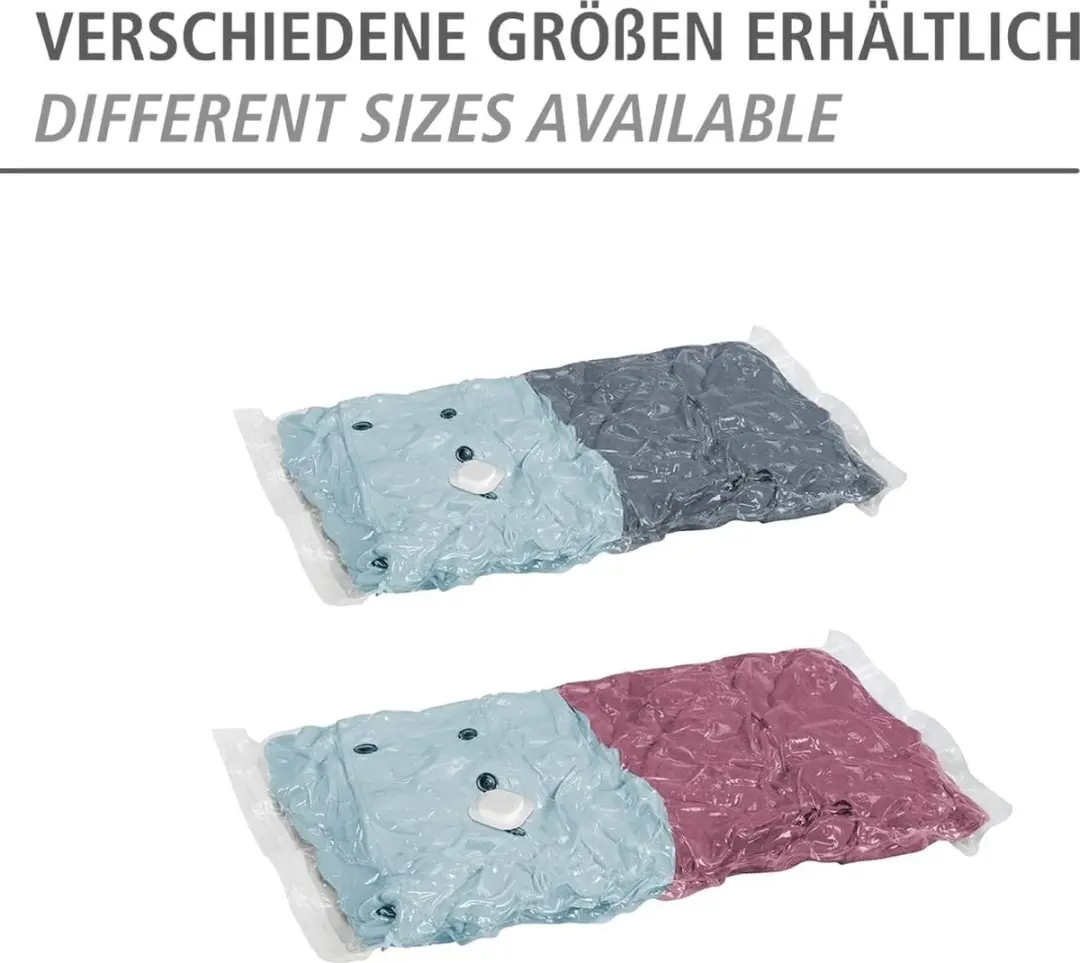 Wenko Vacuümzakkenset 52630100 - 6-delig - Transparant - afbeelding 4 van 6