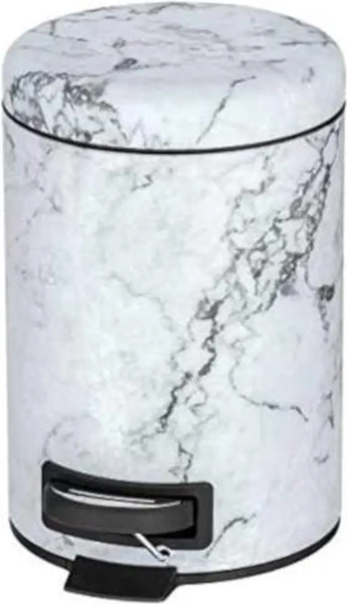 Wenko Onyx Vuilnisbak 3L - Wit - afbeelding 4 van 6