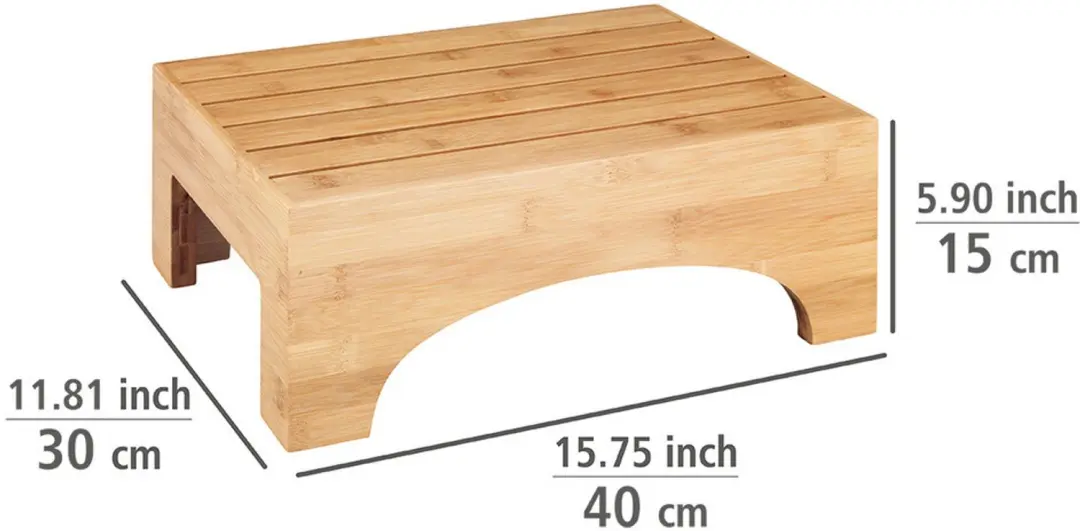 Wenko Bambusa Badkamerkrukje 100kg - afbeelding 4 van 4