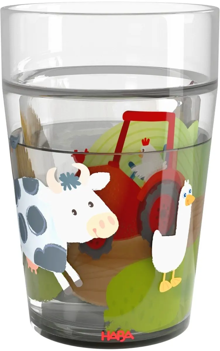Haba Glitterbeker Boerderij 150ml