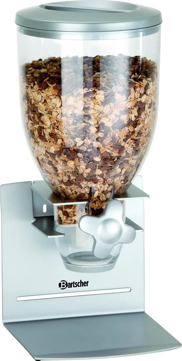 Verdeler voor ontbijtgranen, muesli, noten, cornflakes Voorraadbus Art.-Nr 50037