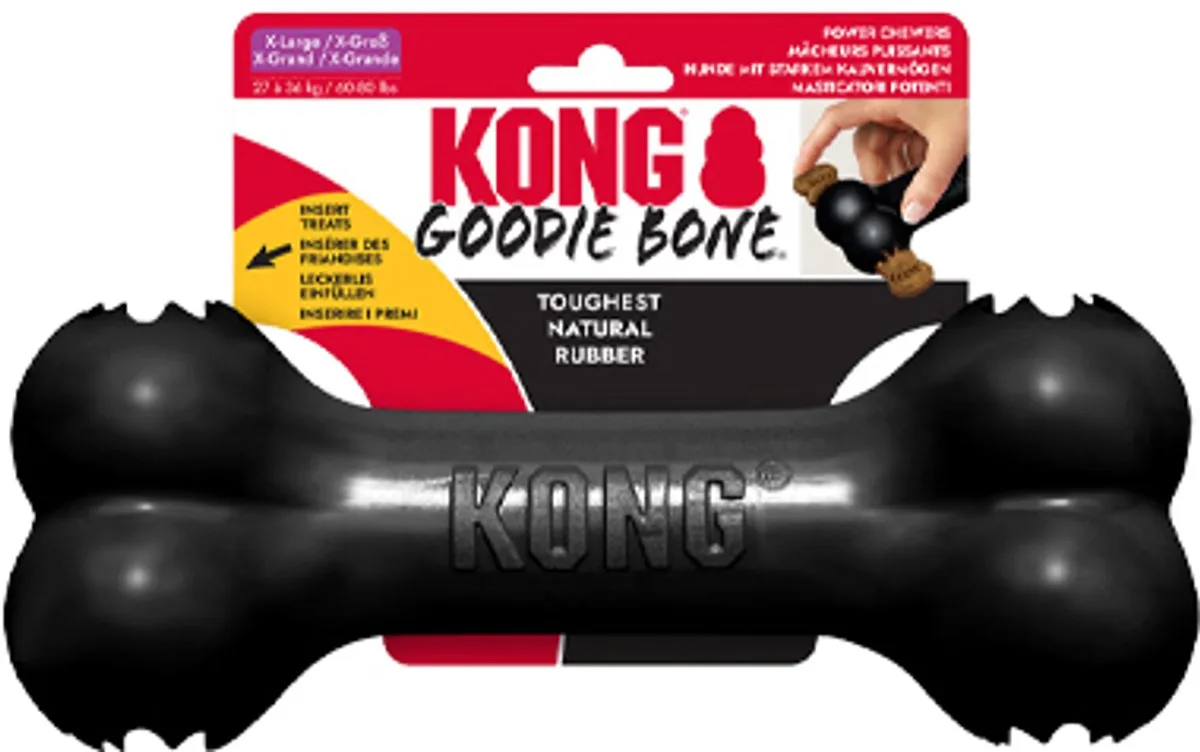 KONG Extreme Goodie Bone XL - Zwart