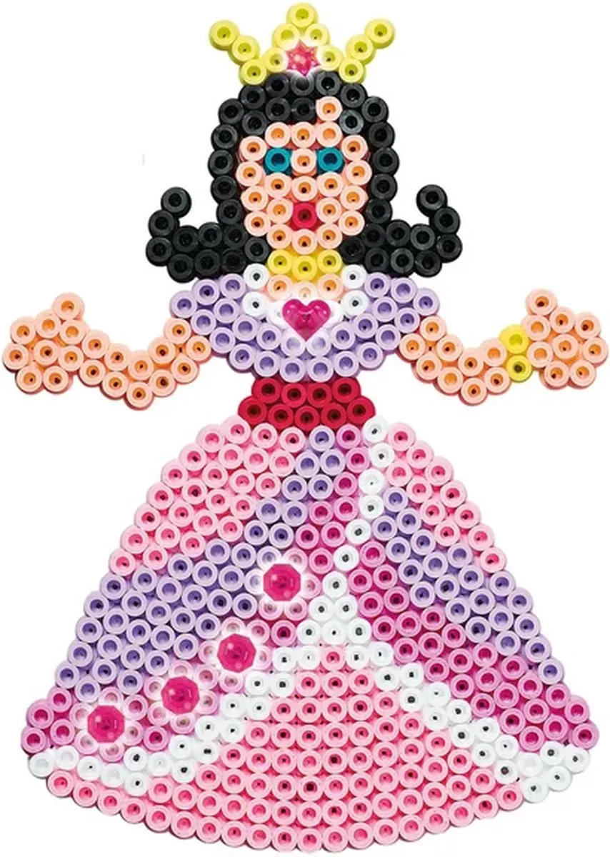 Hama Strijkkralen Prinses 1100 Delig - Multicolor