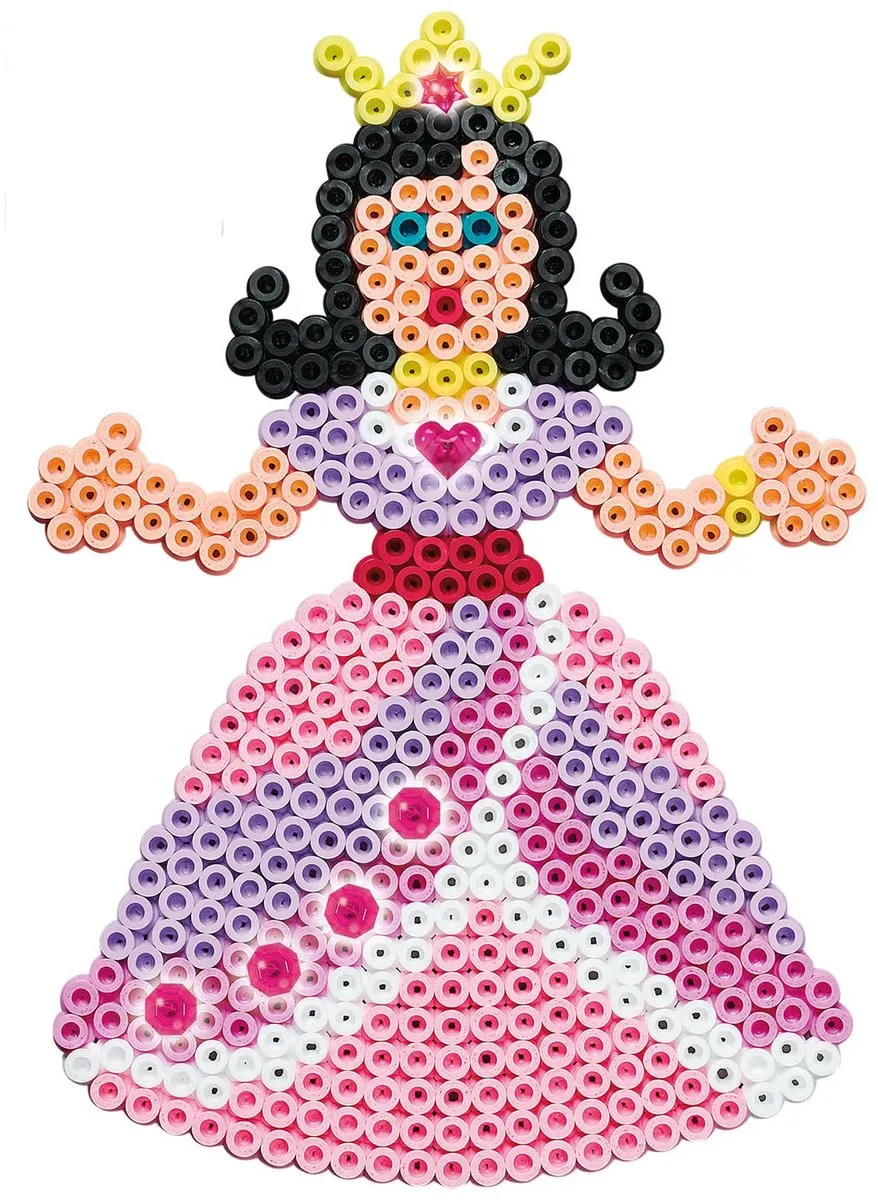 Hama Strijkkralen Prinses 1100 Delig - Multicolor