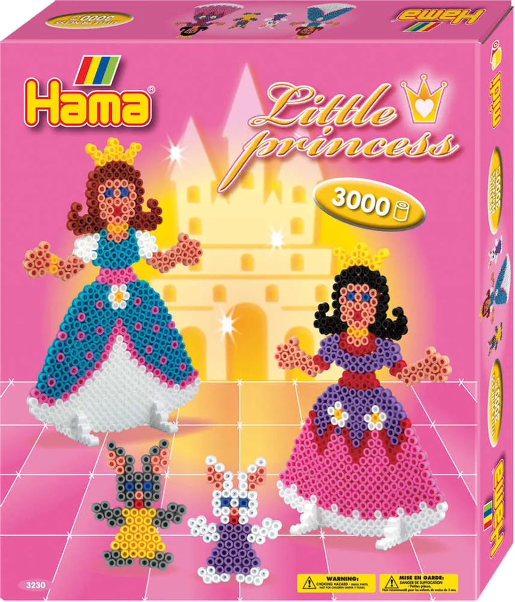 Hama Strijkkralen Prinses 1100 Delig - Multicolor
