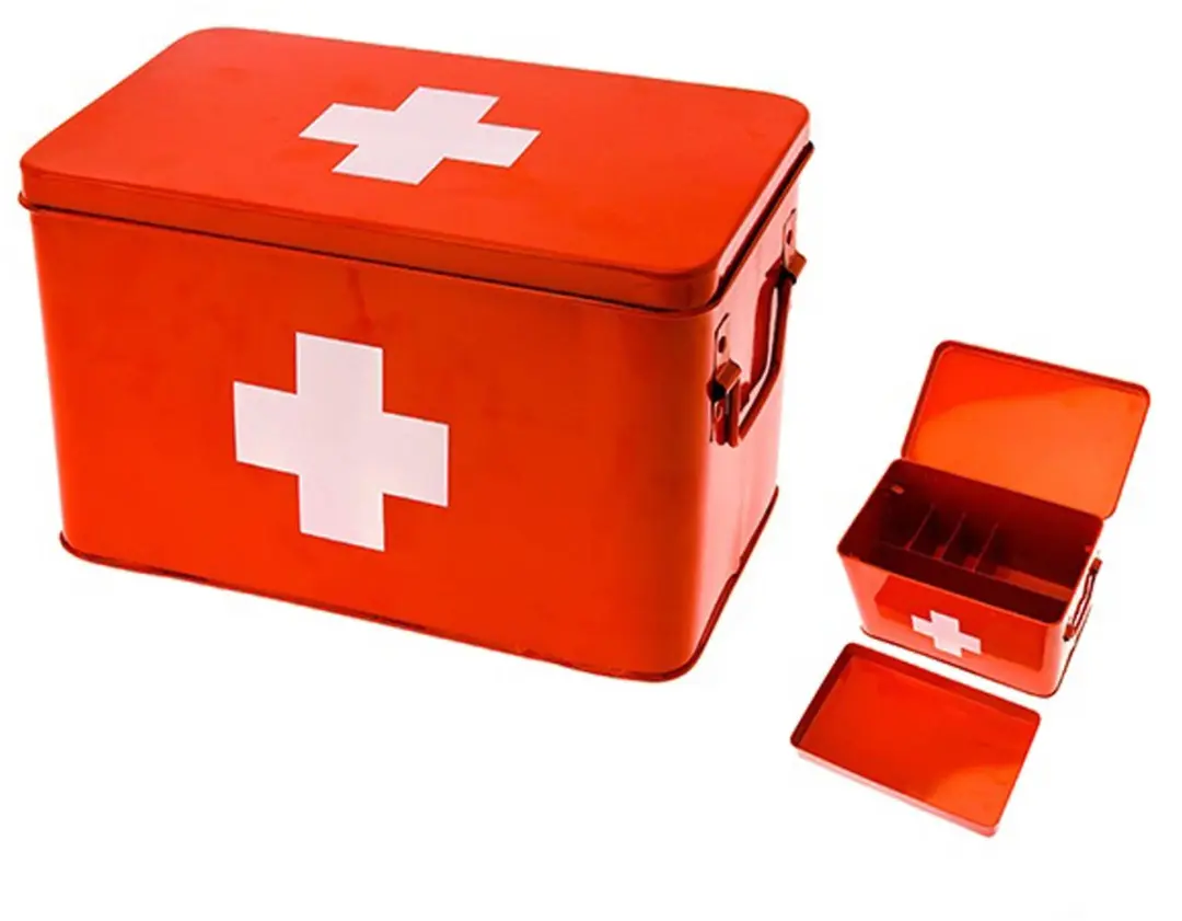 Present Time Medicijnkist Rood