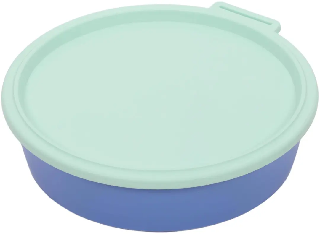 Koziol Nora Box 1,1L - Lunchbox - Blauw/ Groen - afbeelding 3 van 6