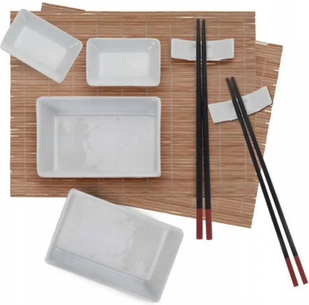 Excellent Houseware Sushi Set 2 Persoons - 12 Stuks - afbeelding 2 van 2