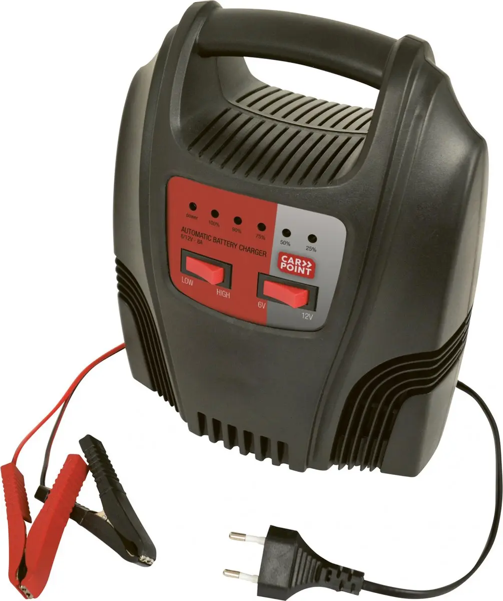 Carpoint Auto Acculader 8A 6-12 Volt