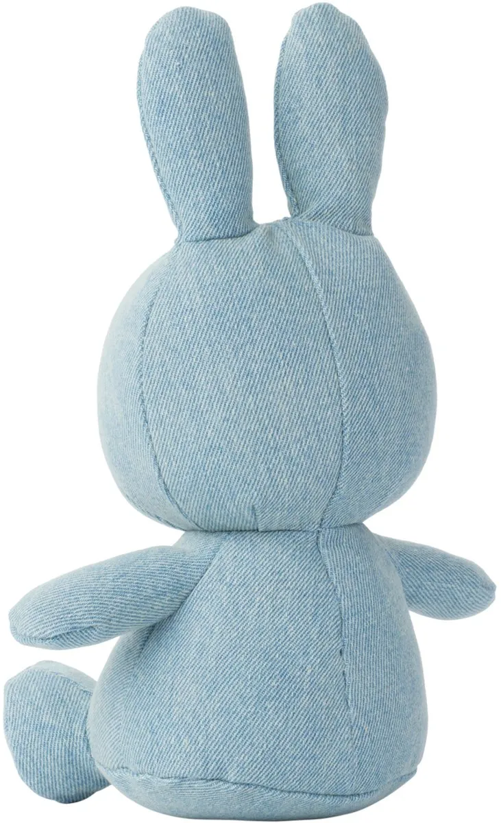 Nijntje Knuffel Light Wash Denim 23cm - Blauw