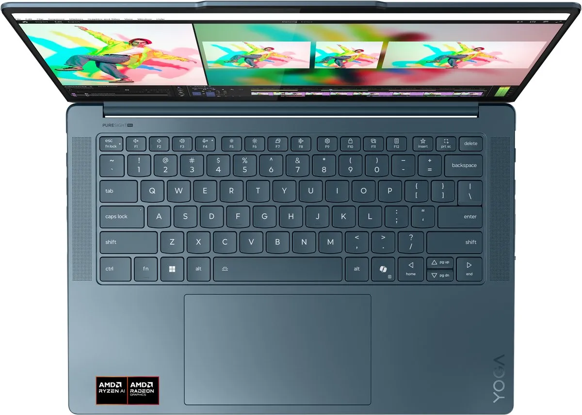 Lenovo Yoga Pro 7 14ASP10 Laptop - 3K 32GB 1TB SSD - Blauwgroen