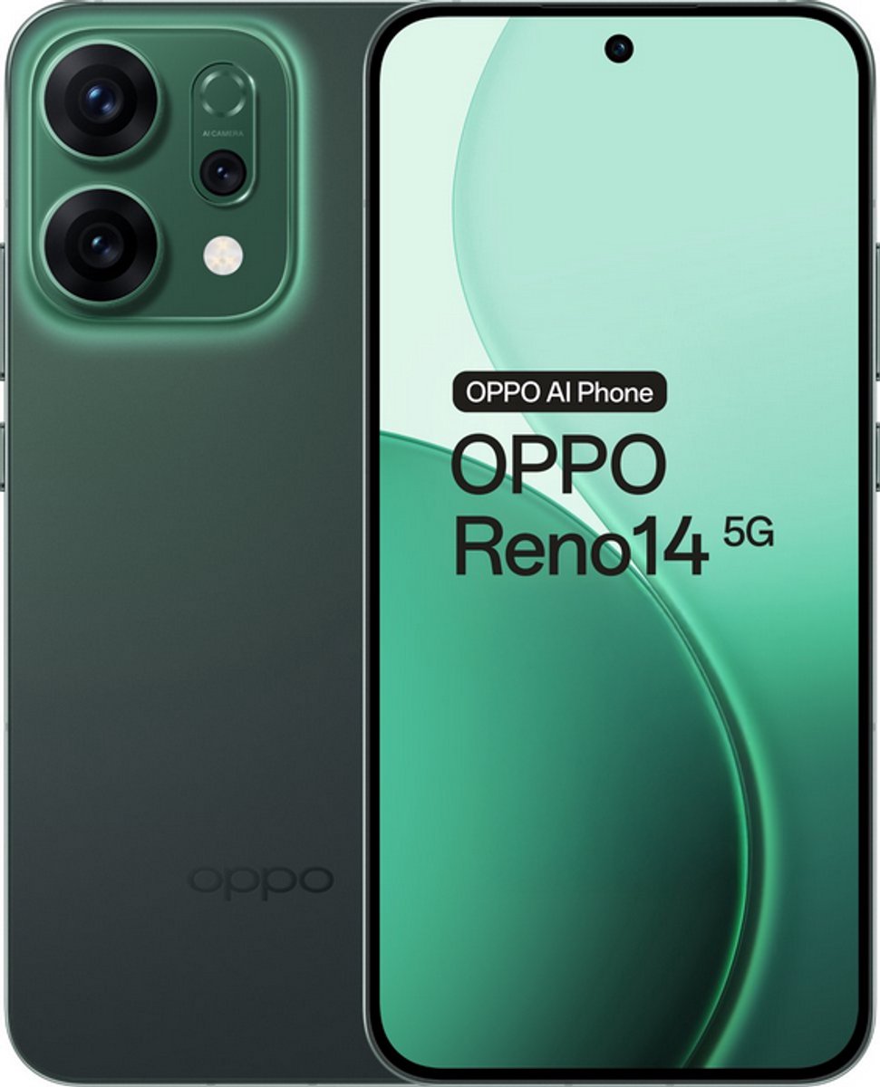 Oppo Reno14 5G - 12/256GB - Luminous Green