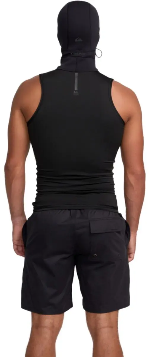 Quiksilver Marathon Sessions 1mm Hooded Vest - Zwart - afbeelding 3 van 4