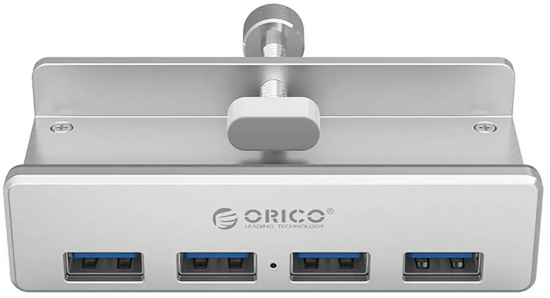 ORICO MH4PU-SV-BP USB-Hub 5 Poorten USB 3.1 Gen 1 - Transparant - afbeelding 5 van 6