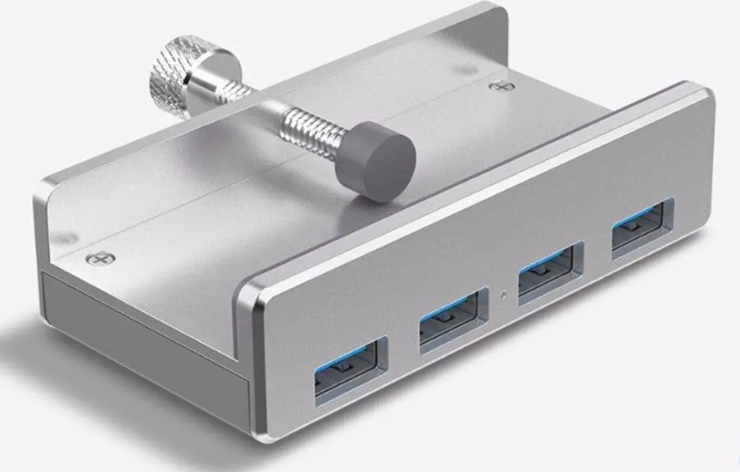 ORICO MH4PU-SV-BP USB-Hub 5 Poorten USB 3.1 Gen 1 - Transparant - afbeelding 3 van 6