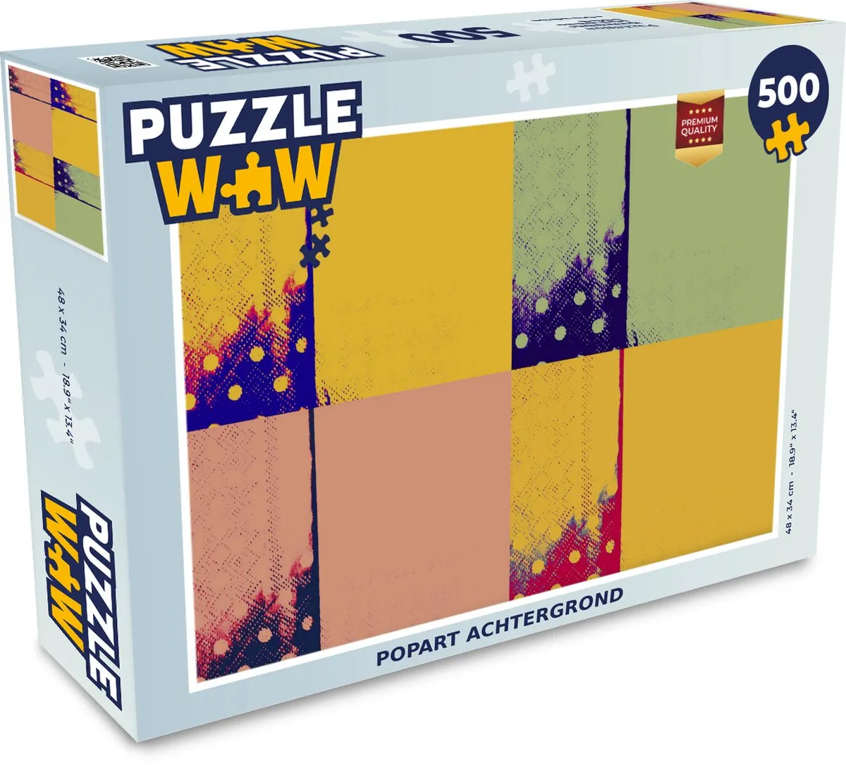PuzzleWow Legpuzzel 500 Stuks Multicolor - MPN 6017547828855