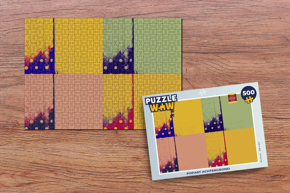 PuzzleWow Legpuzzel 500 Stuks Multicolor - MPN 6017547828855