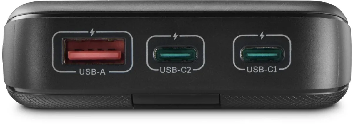 Hama Powerbank PD 00201718 - 10000mAh - 20W - Antraciet