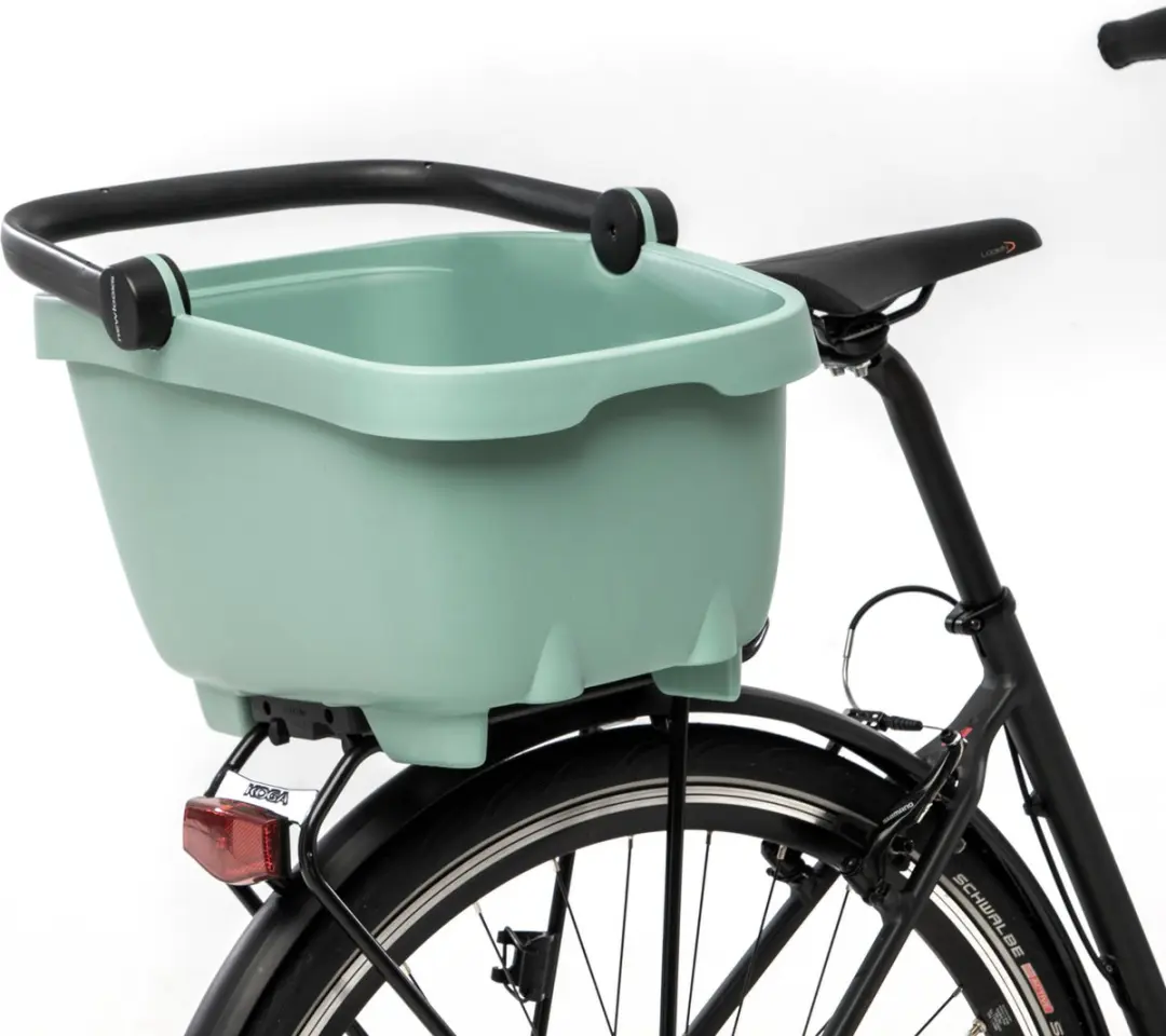 New Looxs Clipper Fietsmand Hond MIK - 28L - Antraciet - afbeelding 5 van 6