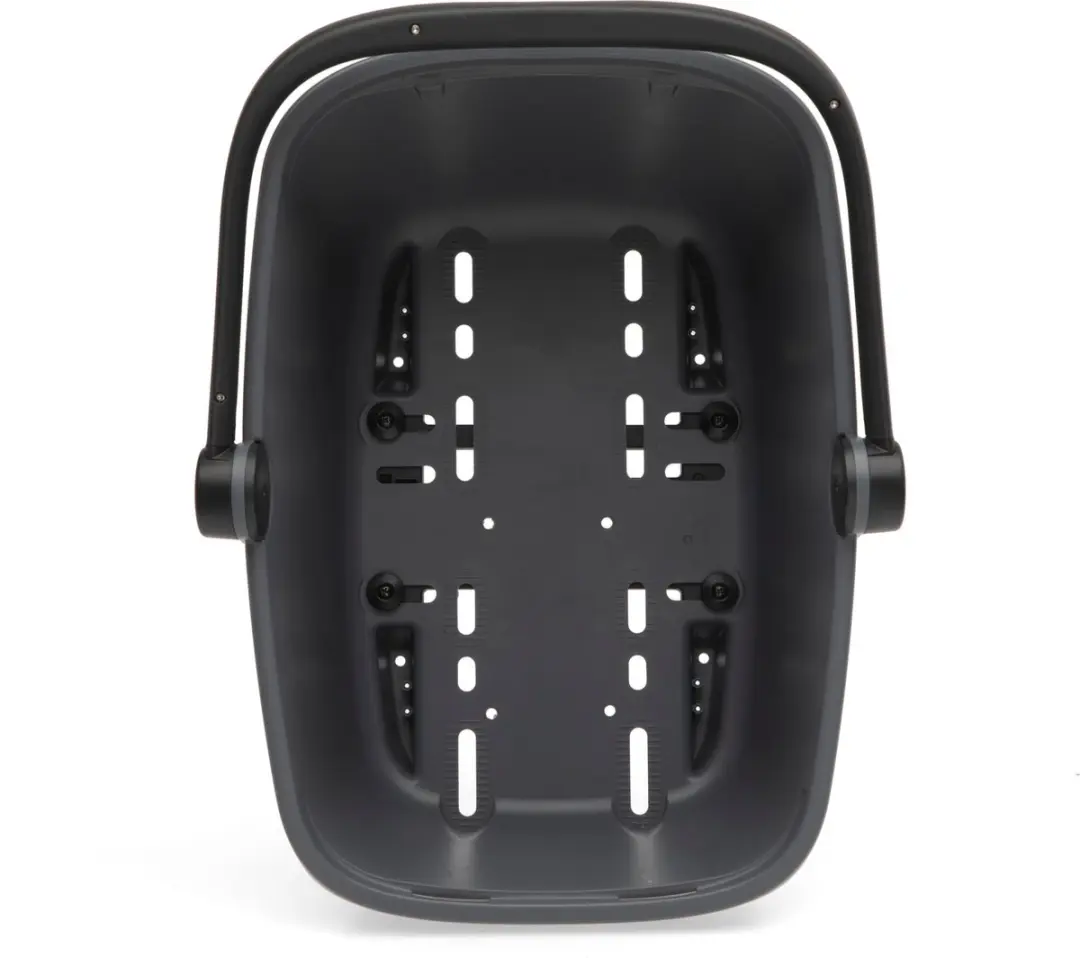 New Looxs Clipper Fietsmand Hond MIK - 28L - Antraciet - afbeelding 2 van 6