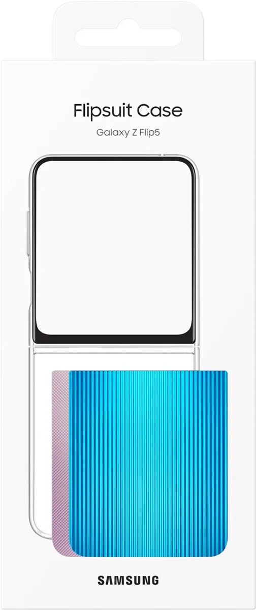 Samsung Galaxy Z Flip5 FlipSuit Hoes - Transparent EF-ZF731CTEGWW