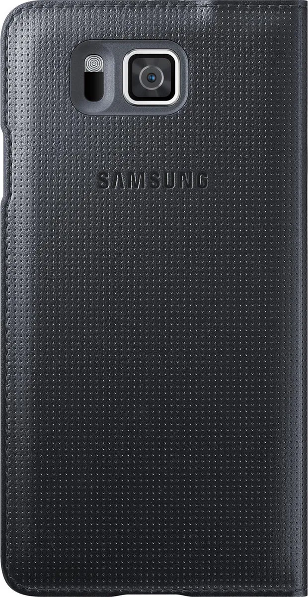 Samsung Flip Cover EF-FG850BWEG - Galaxy Alpha - Wit