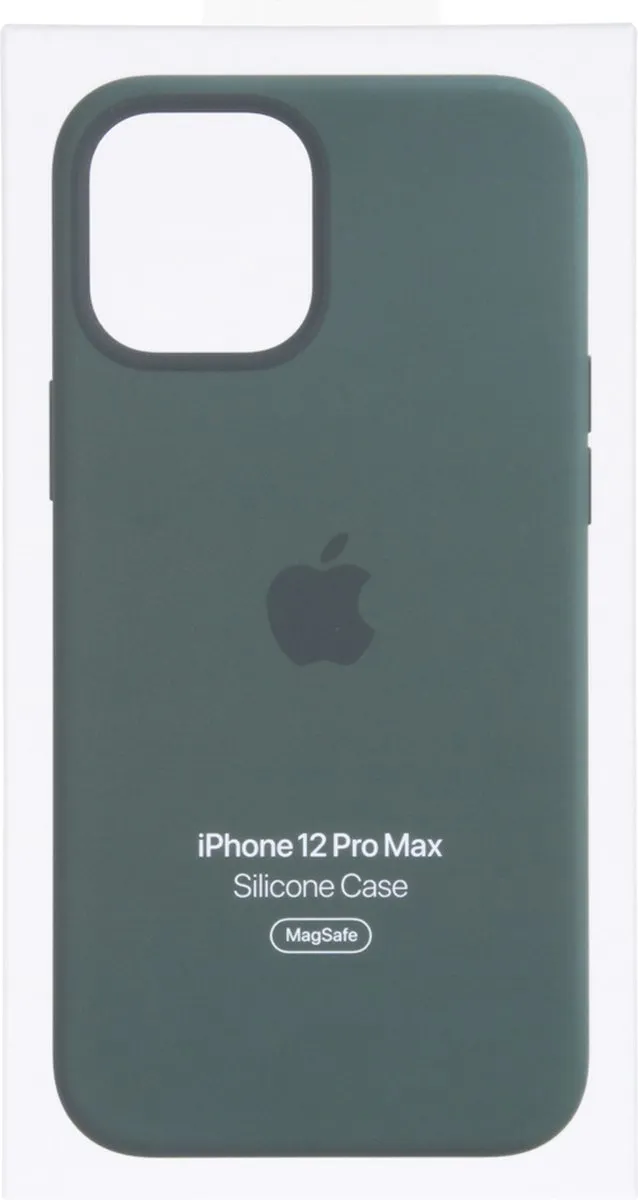 Apple Siliconenhoesje iPhone 12 Pro Max MHLC3ZM/A - MagSafe - Cyprus Groen