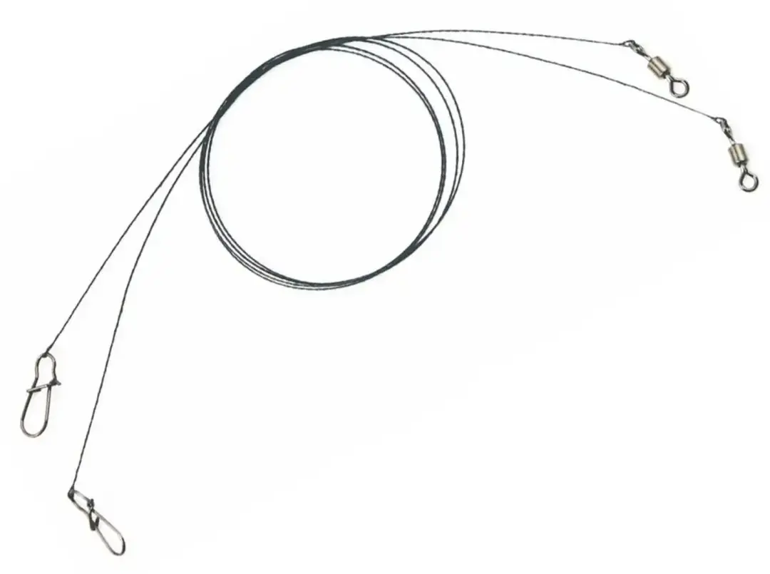 Konger Wolfram Onderlijnen 35cm 15kg 2 stuks