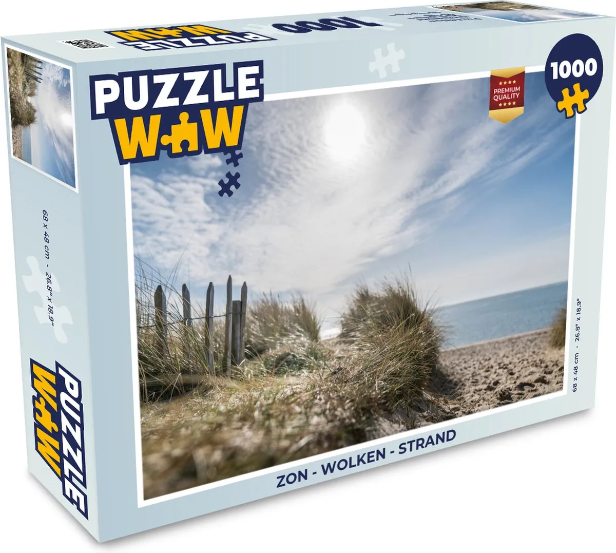 PuzzleWow Legpuzzel 1000 Stuks