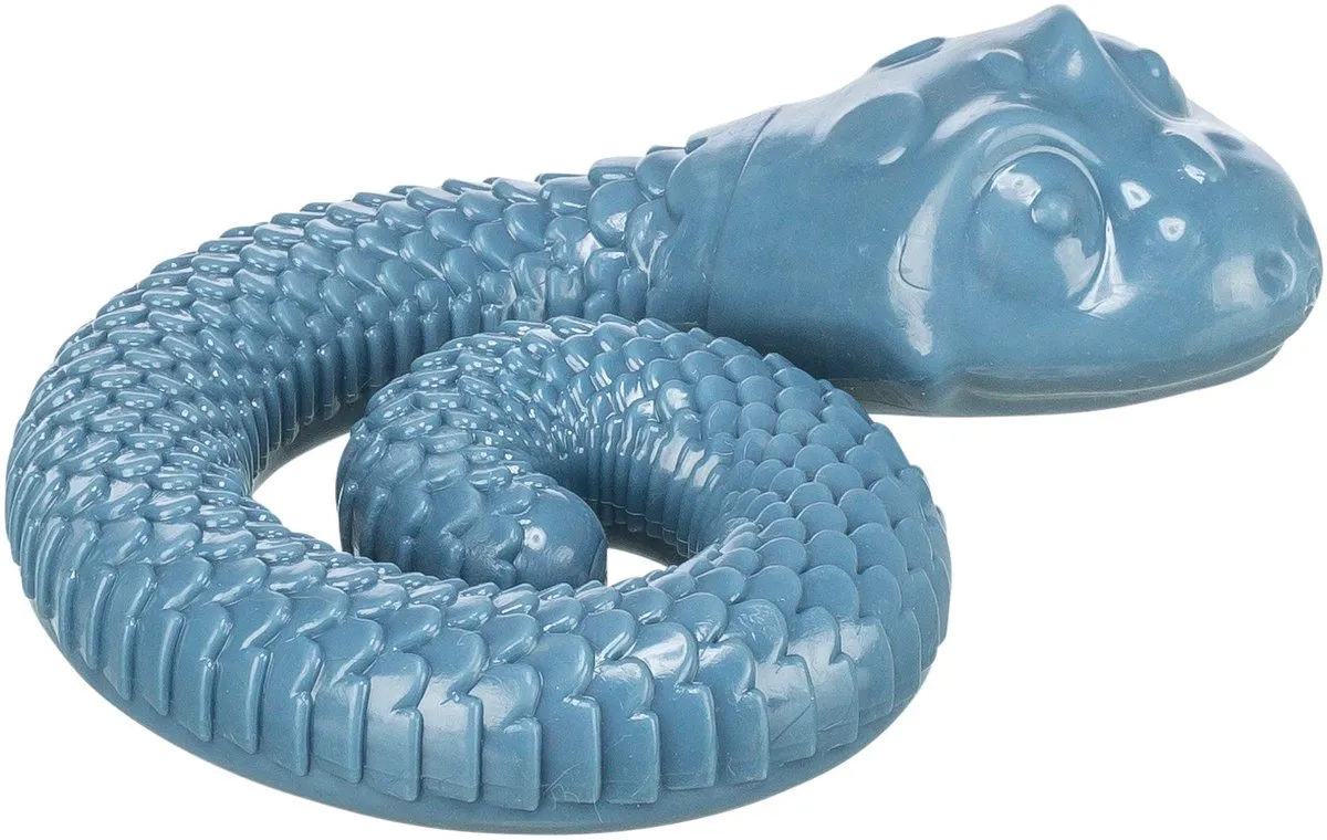 Trixie Snack-Slang TPR Blauw 18cm