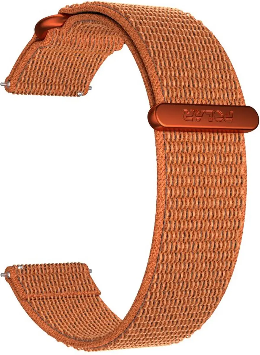 Polar Horlogebandje 22mm Oranje M/L - afbeelding 5 van 6
