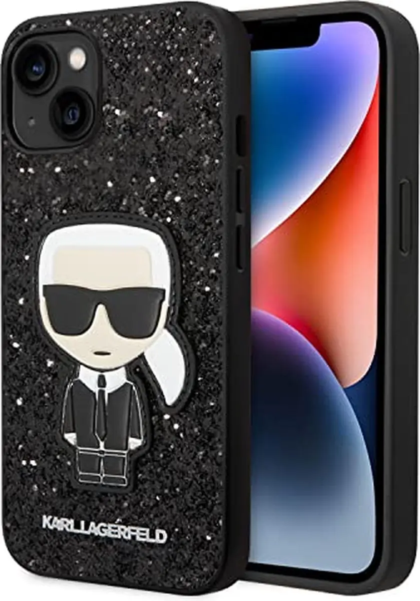 KARL LAGERFELD KLHCP14MGFKPK Hulle fur iPhone 14 Plus 6,7" hardcase schwarz/Blac