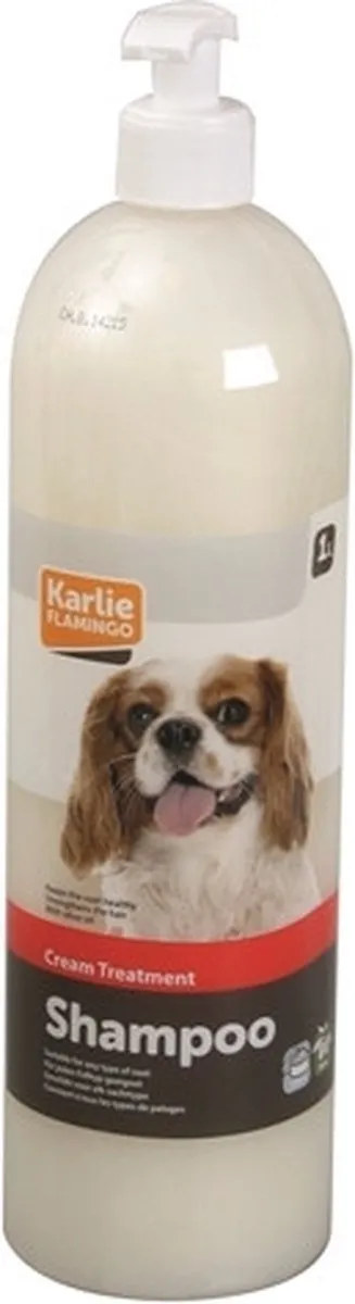 Flamingo Hondenshampoo Olijfolie 1L - afbeelding 3 van 3