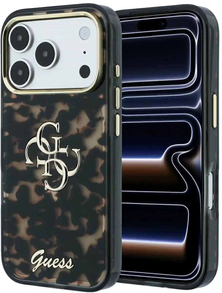 Guess IML 4G Metal Script Hoesje
