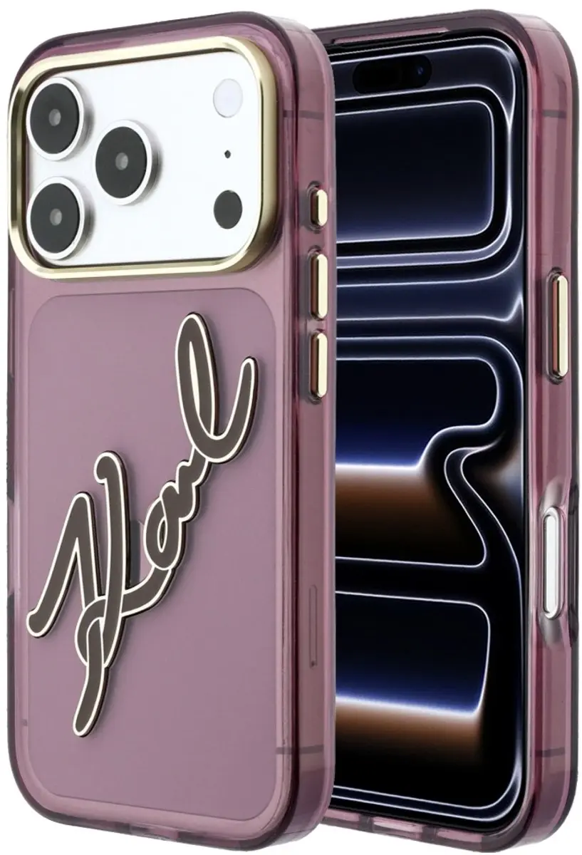 Karl Lagerfeld IML Big Signature Resin Logo Hoes