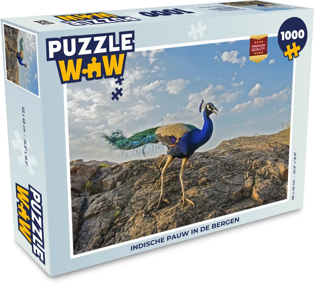 PuzzleWow Berg Legpuzzel 1000 Stuks