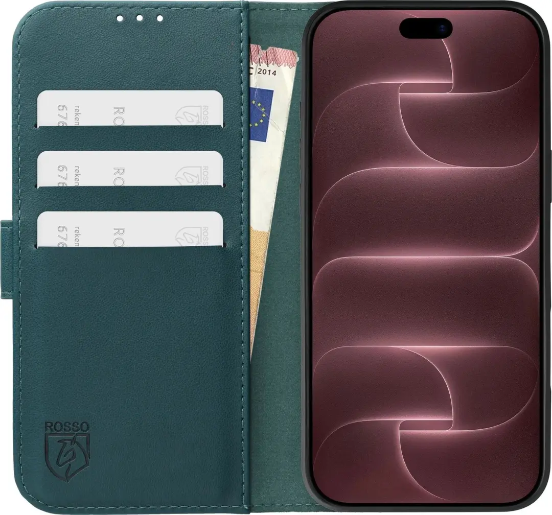 Rosso Element Modern Hoesje iPhone 18 Pro/17 Pro Groen - afbeelding 3 van 6