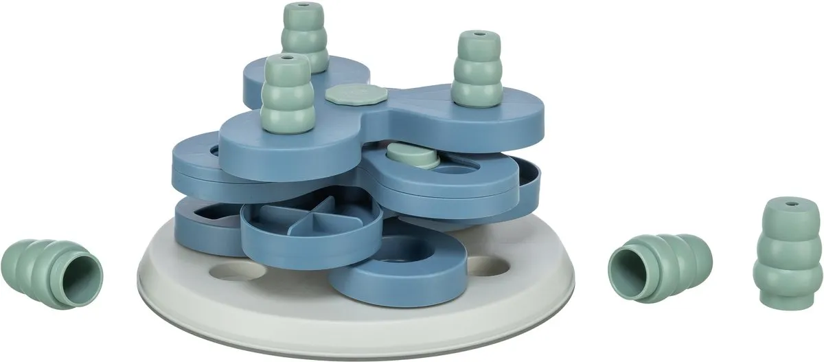 Trixie Dog Activity Flower Tower Honden Speelgoed - 30x13cm - Blauw