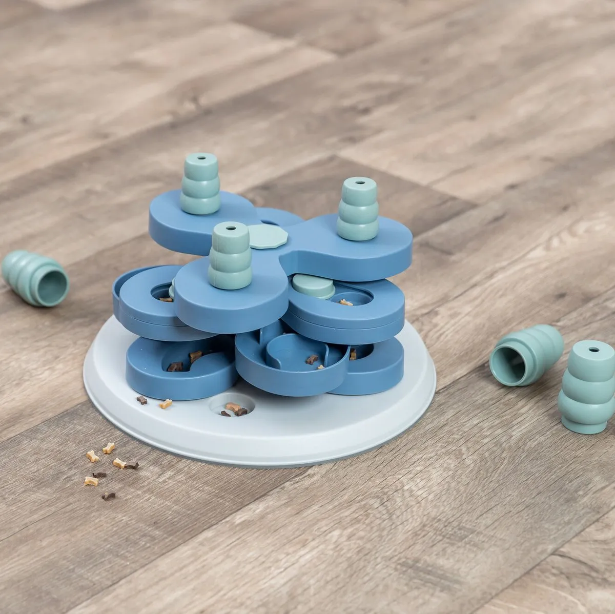 Trixie Dog Activity Flower Tower Honden Speelgoed - 30x13cm - Blauw