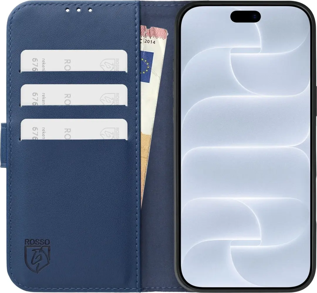 Rosso Element iPhone 18/17 Pro Max Hoesje Blauw - afbeelding 3 van 5
