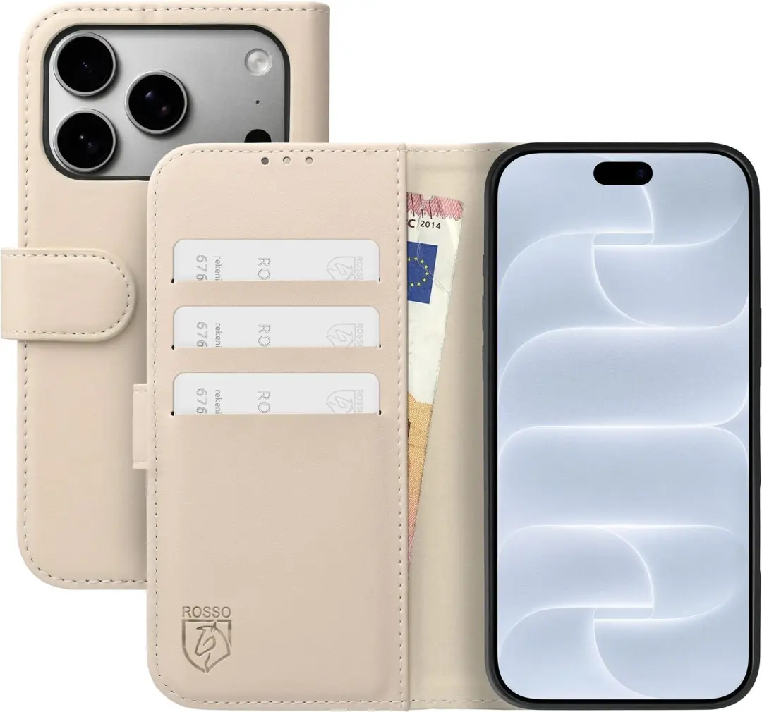 Rosso Element iPhone 18 Pro Max Hoesje Beige