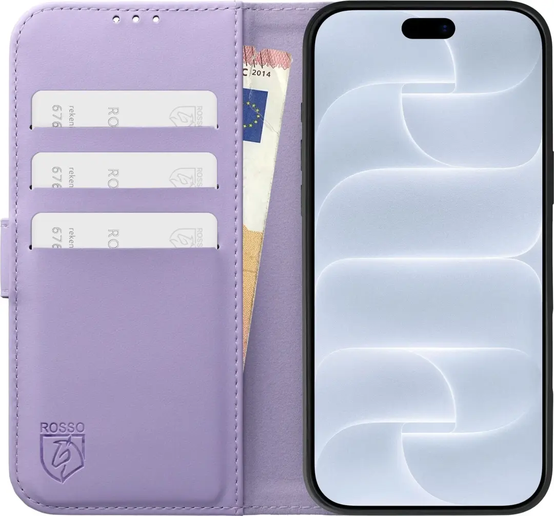 Rosso Element iPhone 18/17 Pro Max Hoesje - Paars - afbeelding 2 van 6