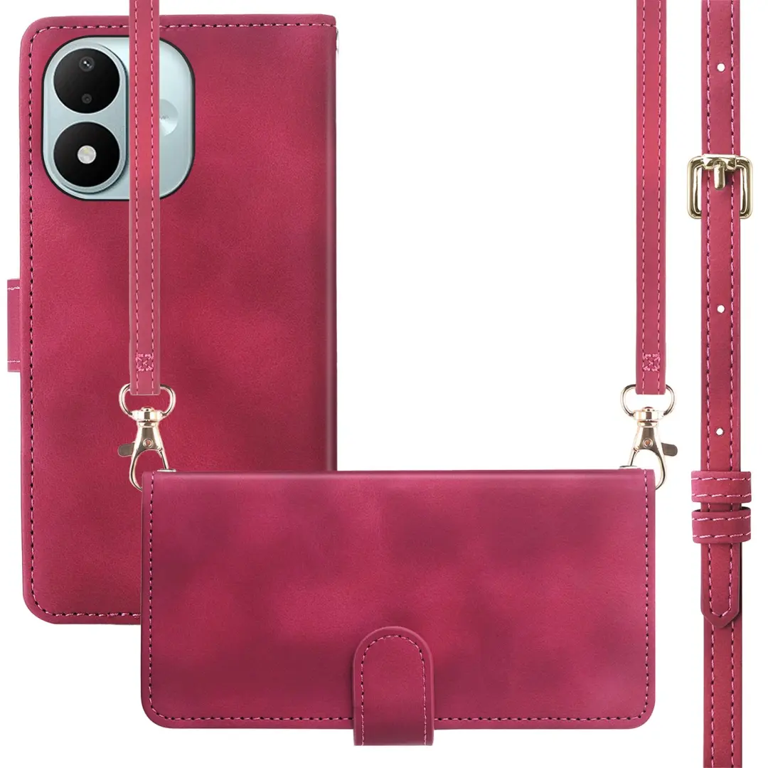imoshion Bookcase Hoesje Rood - Xiaomi Redmi Note 17 - afbeelding 4 van 6