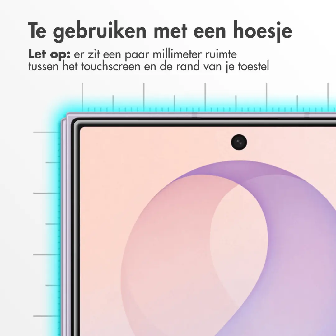 Accezz Gehard Glas Screenprotector Samsung Galaxy Z Fold8 SH00101235 - afbeelding 3 van 6