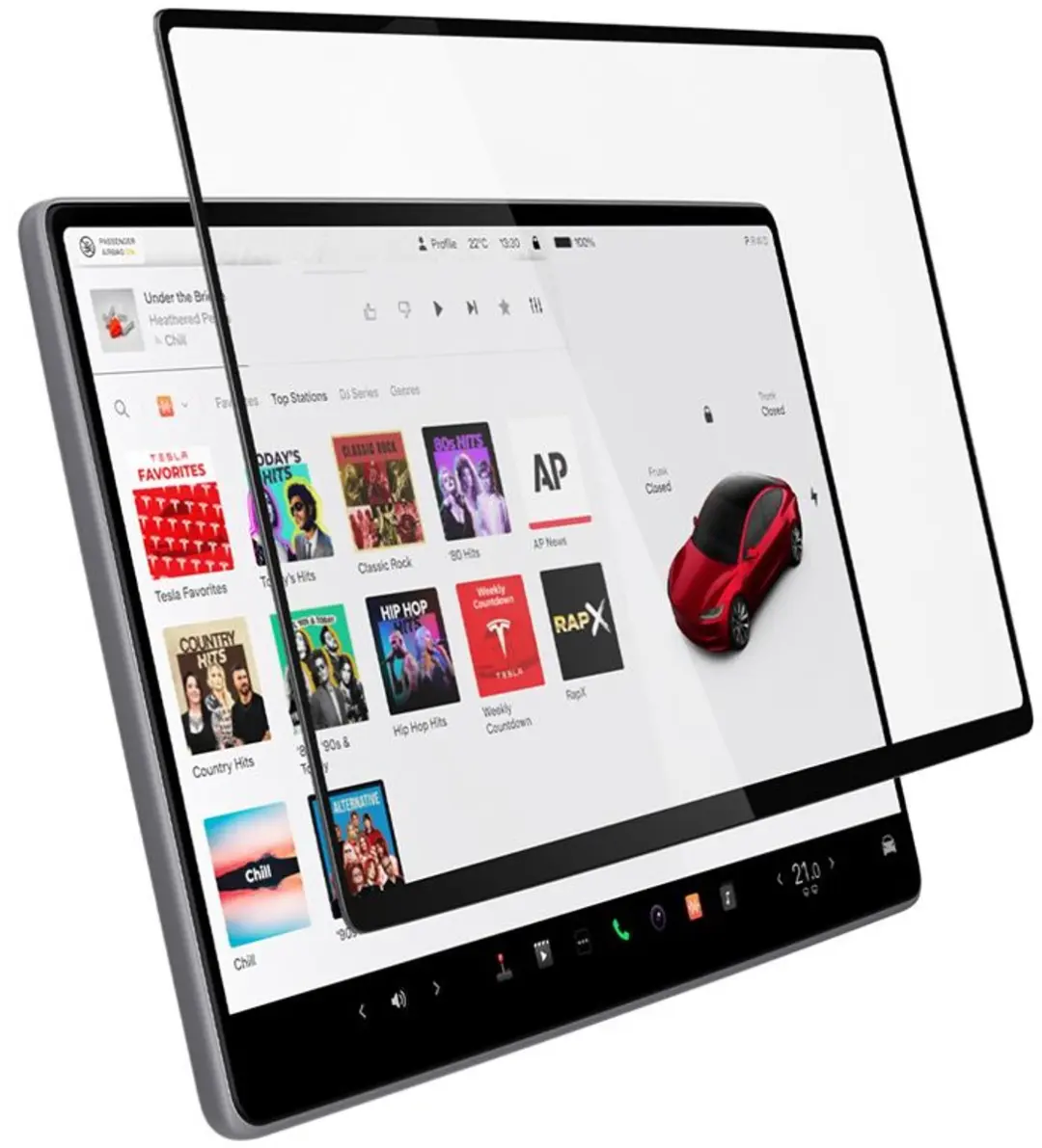 Spigen GlastR EZ FIT Beschermfolie - Tesla Model Y/3 - afbeelding 5 van 6