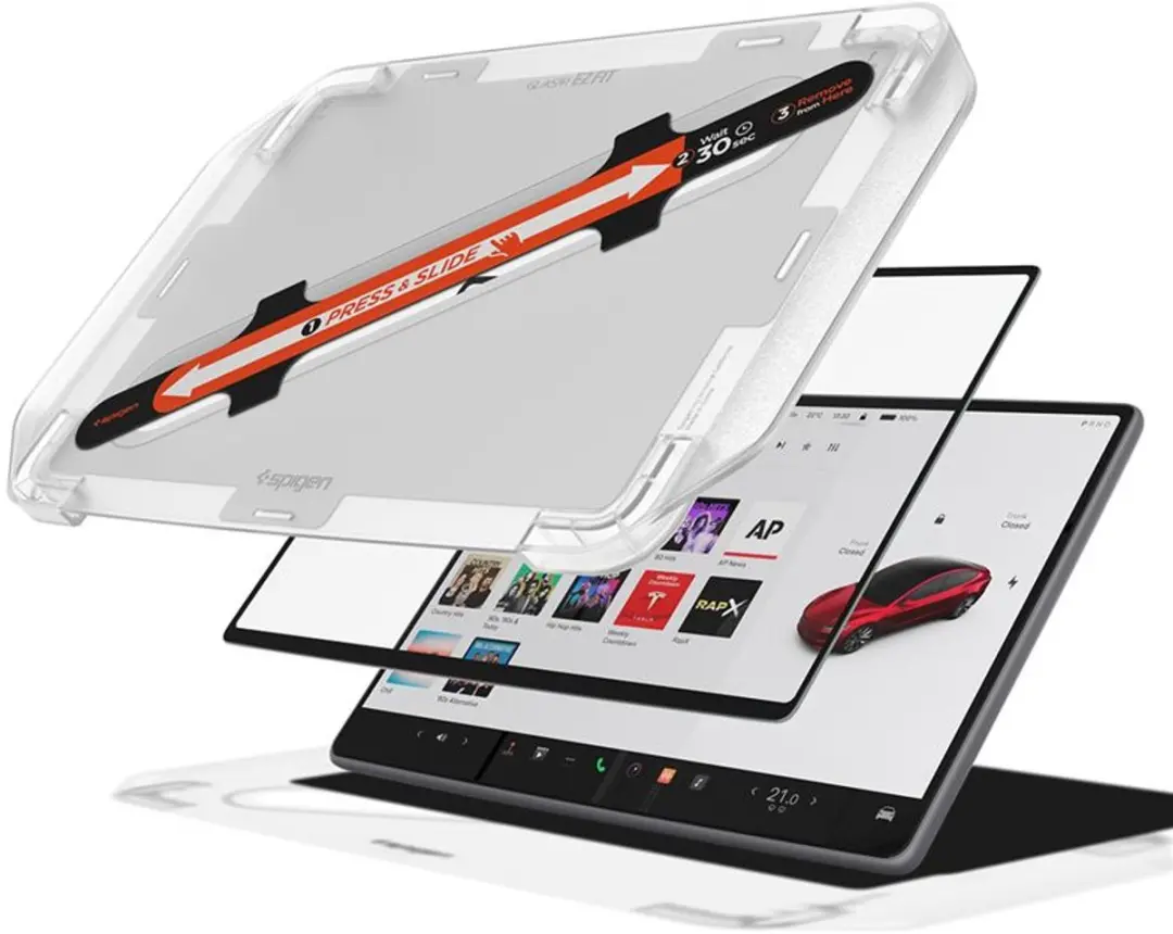 Spigen GlastR EZ FIT Beschermfolie